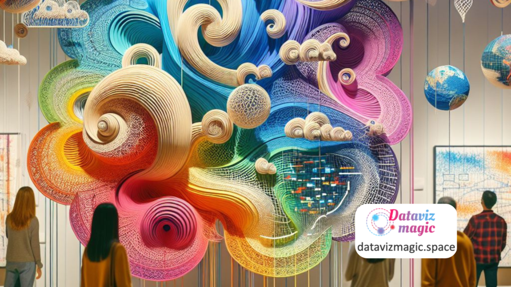 Read more about the article Turning data into art: Work of Nathalie Miebach.
